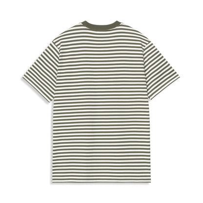 Carhartt WIP S/S Ezra Pocket T-Shirt Ezra Stripe Leaf/Wax  - I0361793KVXX
