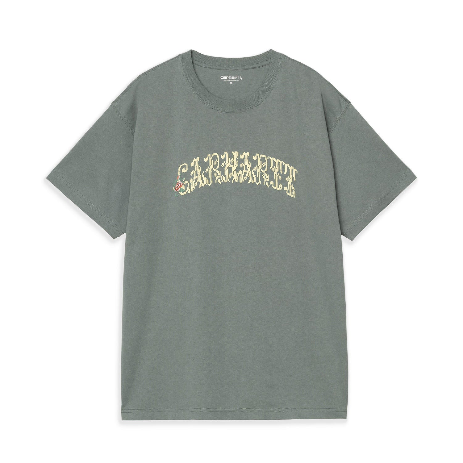 Carhartt WIP S/S Monogram T-Shirt Velvet Green  - I0362123GDXX