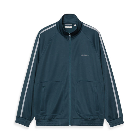 Carhartt WIP Bolar Sweat Jacket Blue River/Mirror  - I0362233Q6XX