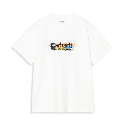 Carhartt WIP S/S Primary T-Shirt White  - I03623802XX
