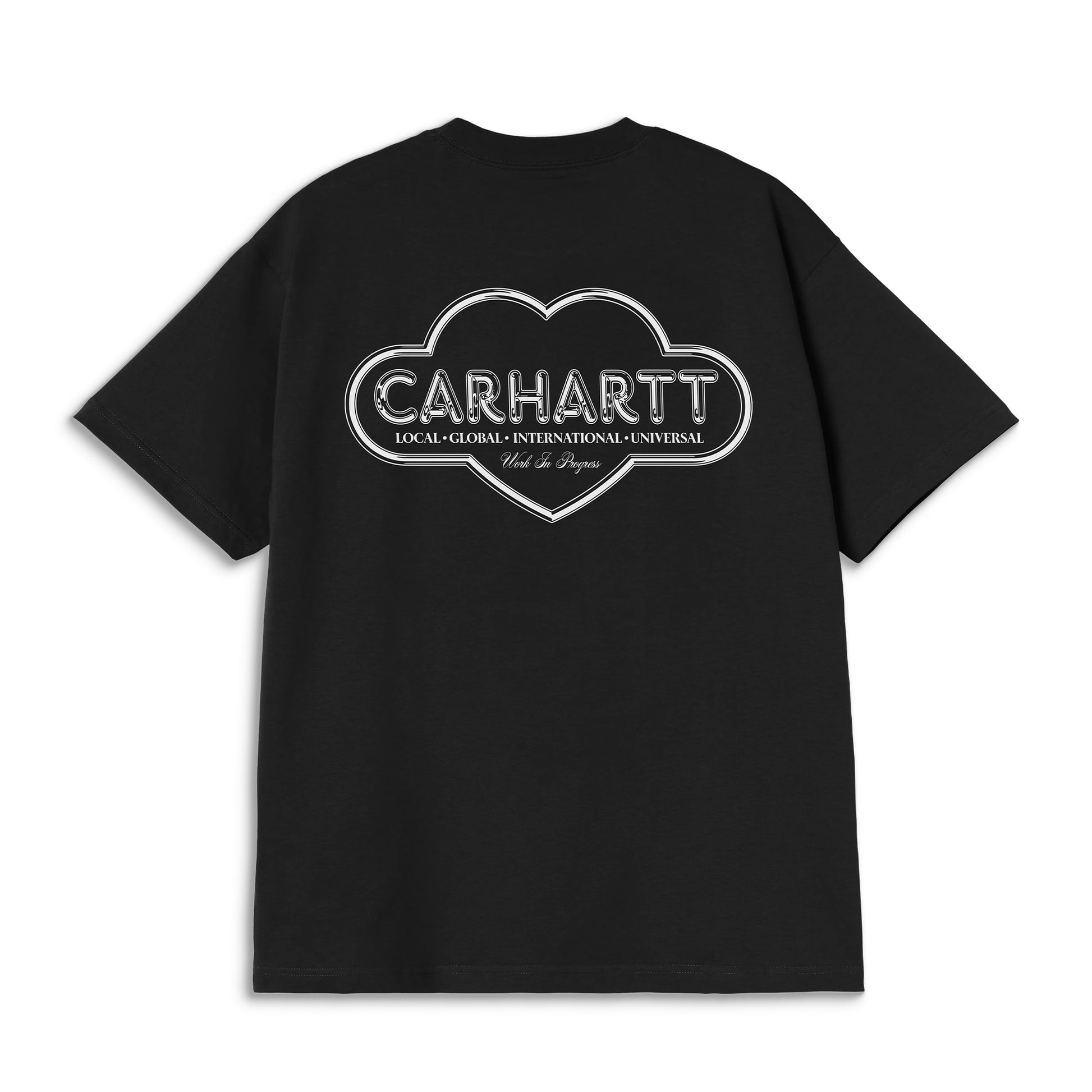 Carhartt WIP S/S Cloud Heart T-Shirt Black  - I03624489XX