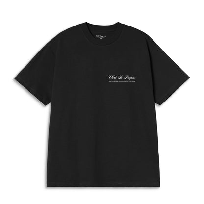 Carhartt WIP S/S Cloud Heart T-Shirt Black  - I03624489XX