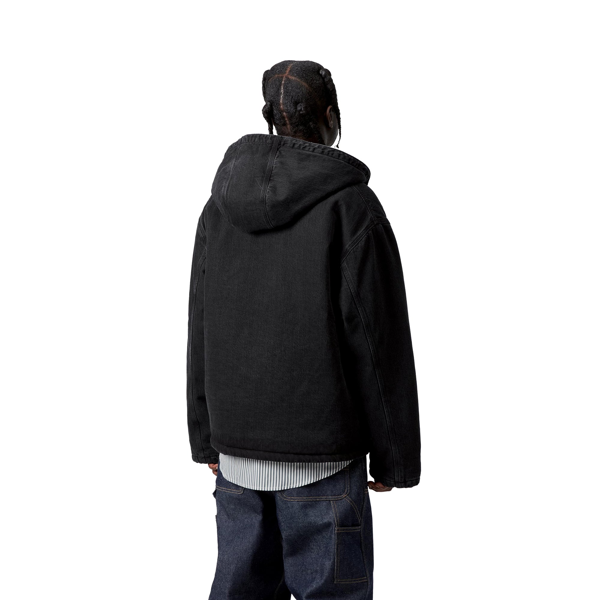 Carhartt WIP Cleveland Jacket Black stone washed | XTREME
