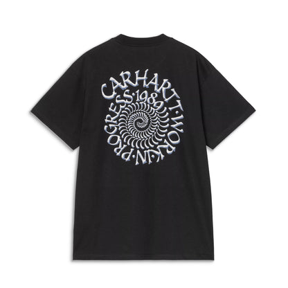 Carhartt WIP S/S Spirals T-Shirt Black  - I03626489XX