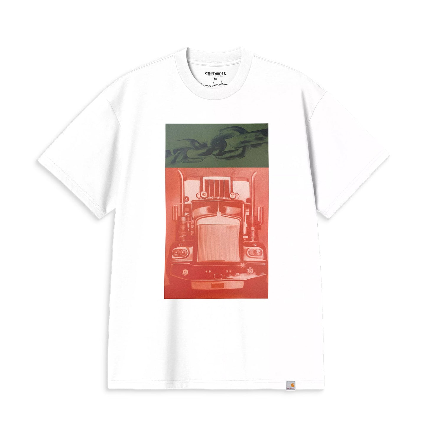 Carhartt WIP S/S Sean Hamilton 01 T-Shirt White  - I03626802XX