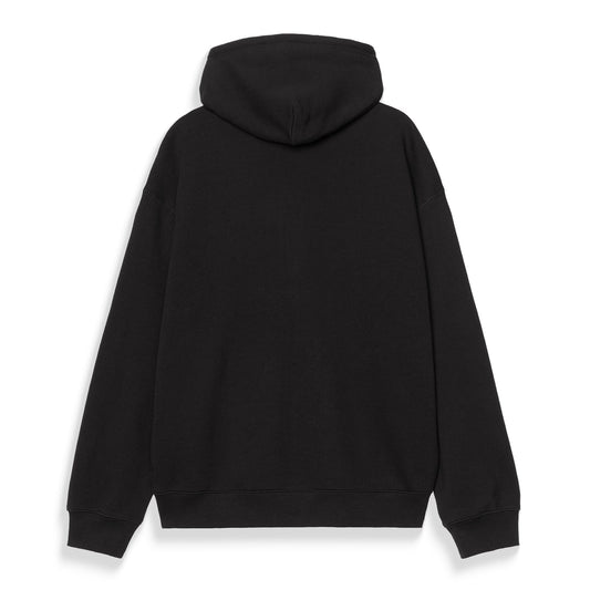 Carhartt WIP Hooded WIP Label Sweat Jacket Black  - I03634789XX