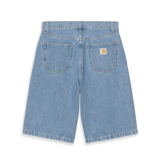 Carhartt WIP Langdon Short Blue stone bleached  - I0365870112
