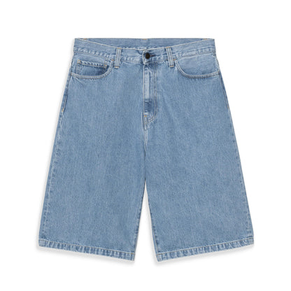 Carhartt WIP Langdon Short Blue stone bleached  - I0365870112