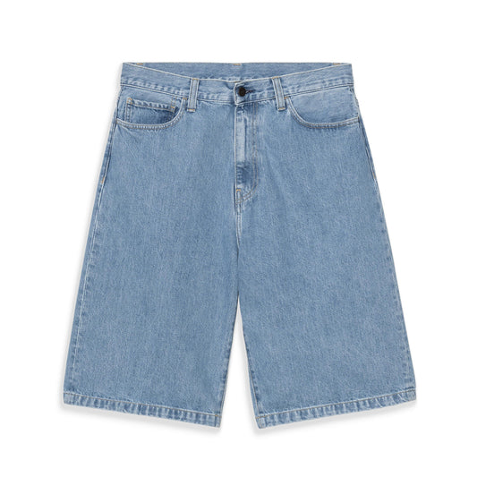 Carhartt WIP Langdon Short Blue stone bleached  - I0365870112