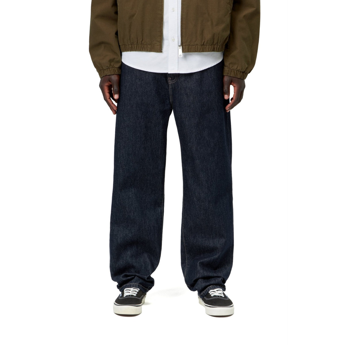 Carhartt WIP Aaron Pant Blue rinsed  - I0367280102