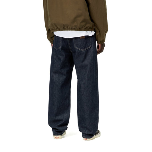 Carhartt WIP Aaron Pant Blue rinsed  - I0367280102