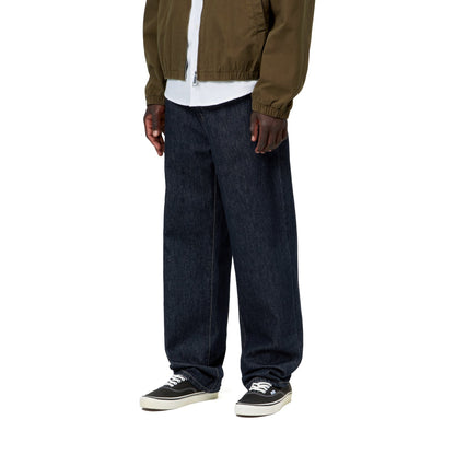 Carhartt WIP Aaron Pant Blue rinsed  - I0367280102