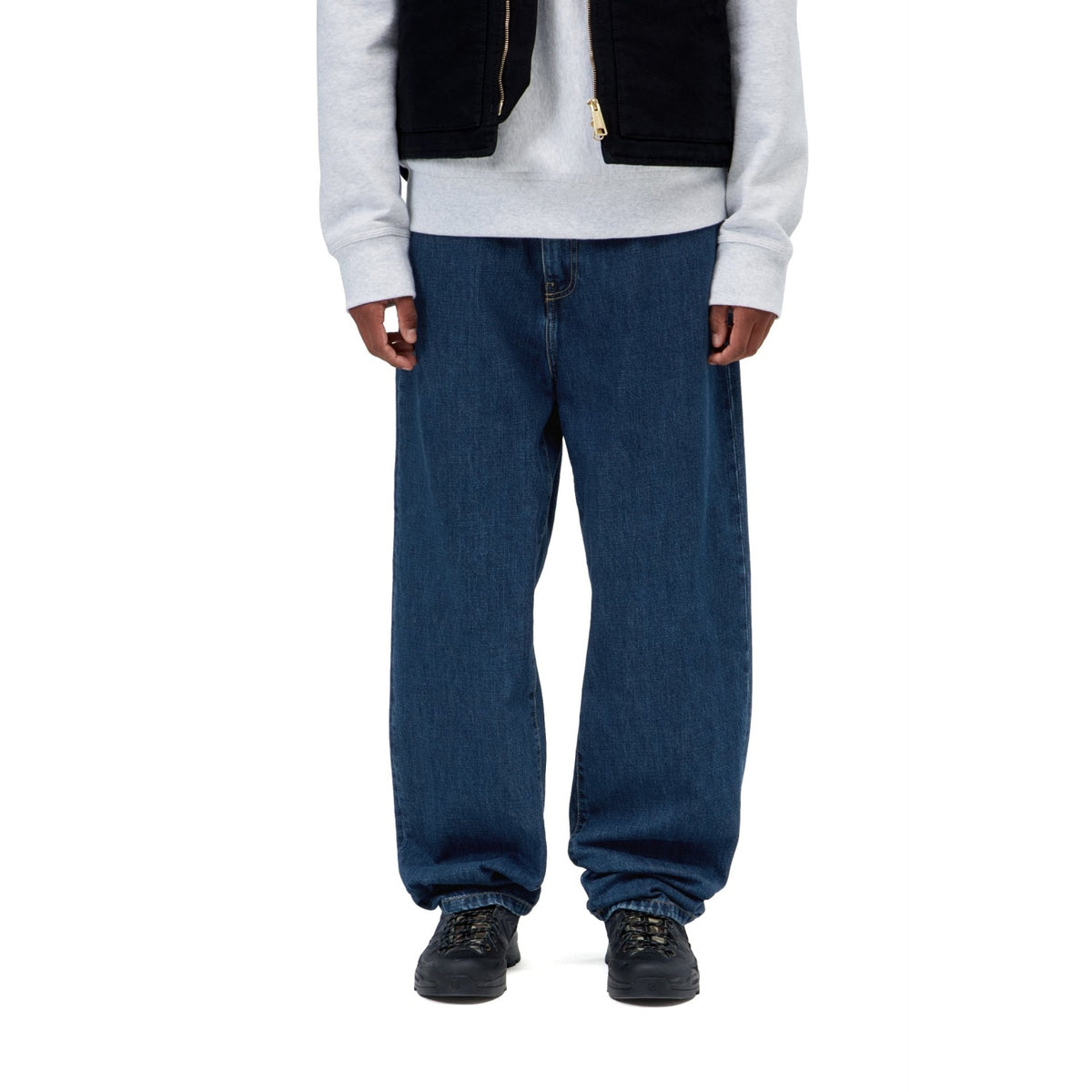 Carhartt WIP Aaron Pant Blue stone washed  - I0367280106