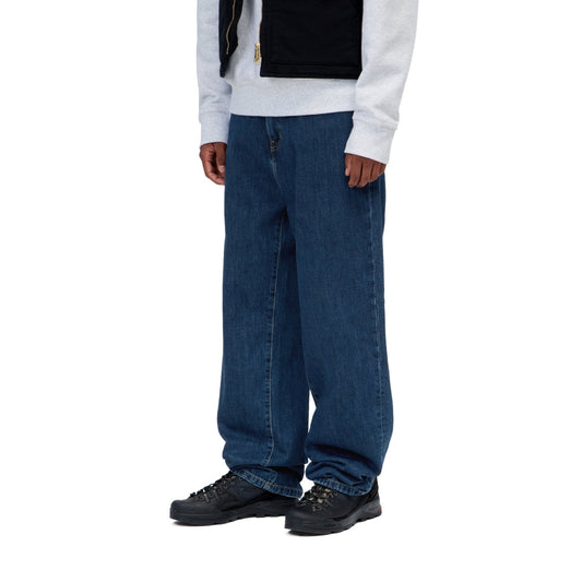 Carhartt WIP Aaron Pant Blue stone washed  - I0367280106