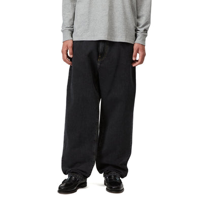 Carhartt WIP Aaron Pant Black stone washed  - I0367288906