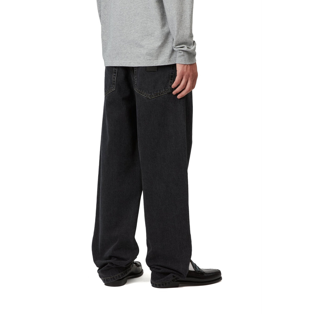 Carhartt WIP Aaron Pant Black stone washed  - I0367288906