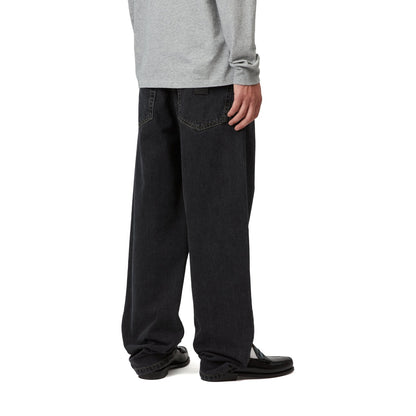 Carhartt WIP Aaron Pant Black stone washed  - I0367288906