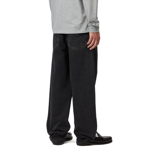 Carhartt WIP Aaron Pant Black stone washed  - I0367288906