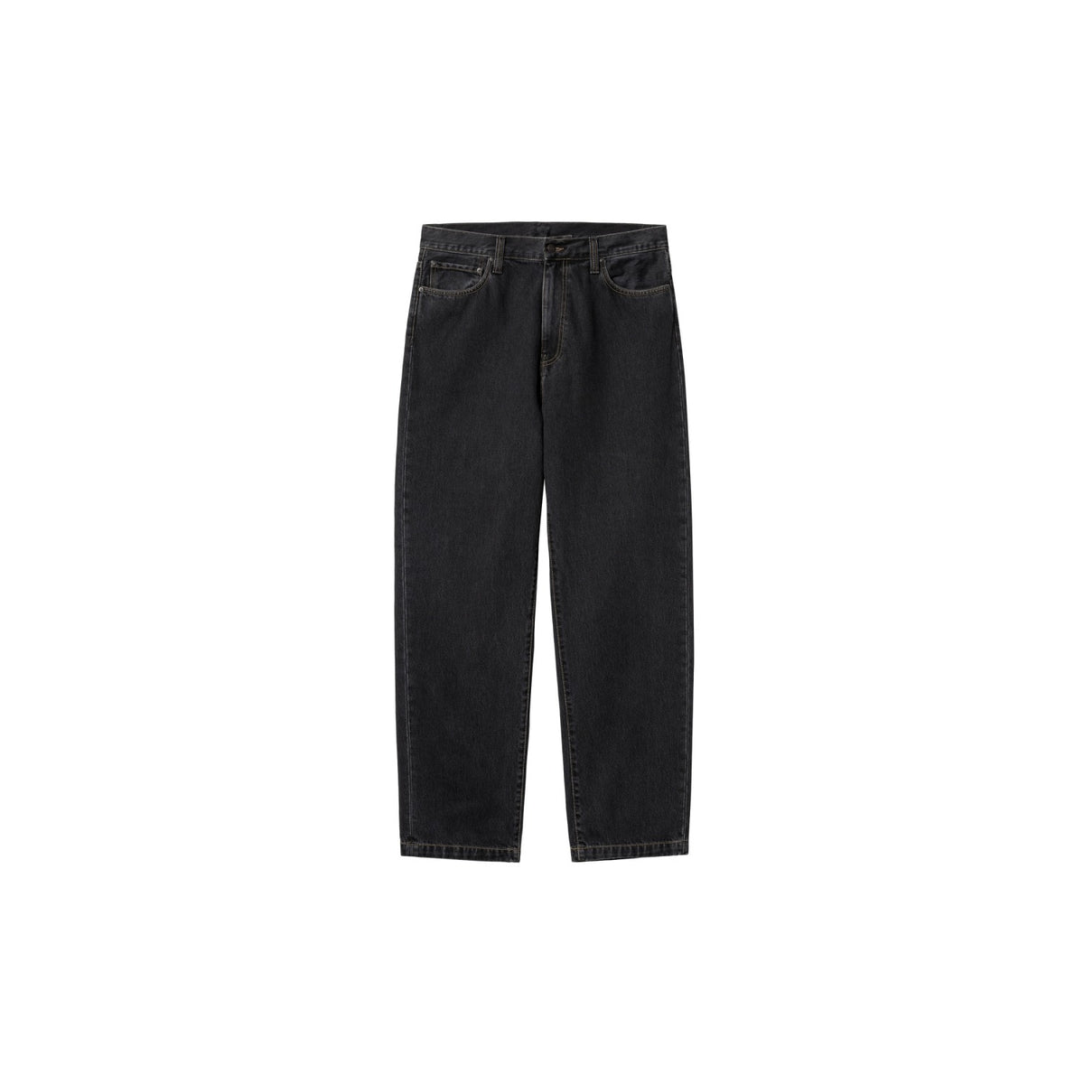 Carhartt WIP Aaron Pant Black stone washed  - I0367288906