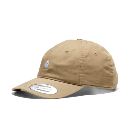 Carhartt WIP Madison Logo Cap Leather/White  - I0367301Q5XX