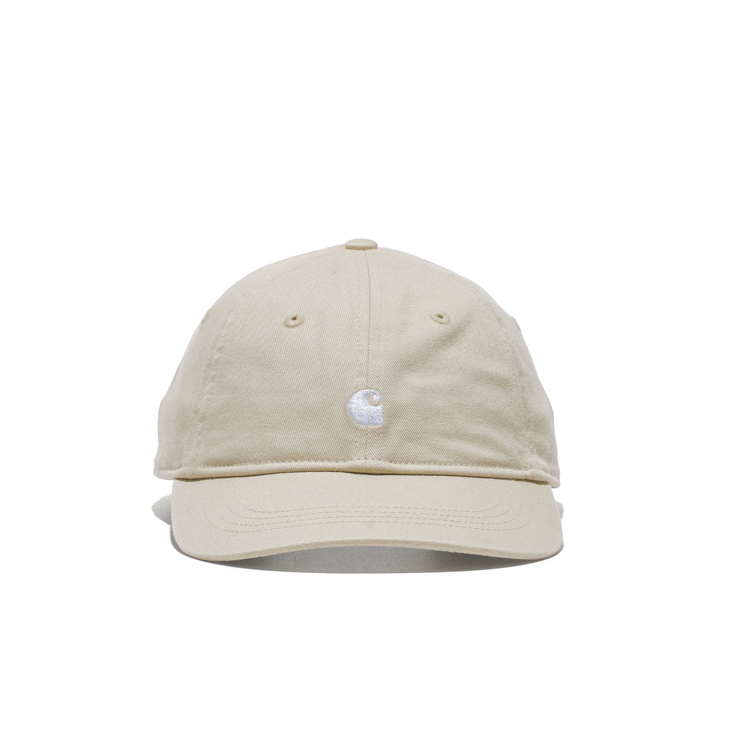 Carhartt WIP Madison Logo Cap Stone/White  - I0367303M7XX