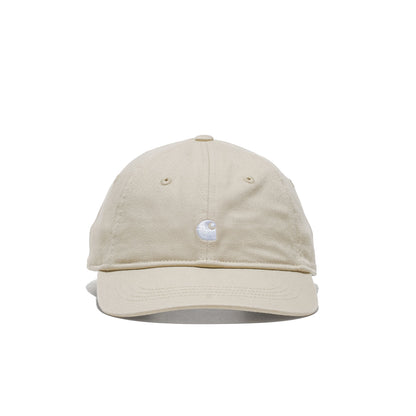 Carhartt WIP Madison Logo Cap Stone/White  - I0367303M7XX