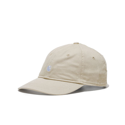Carhartt WIP Madison Logo Cap Stone/White  - I0367303M7XX