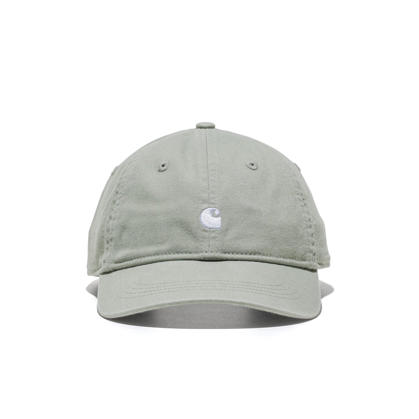 Carhartt WIP Madison Logo Cap Shady Green/White  - I0367303S3XX