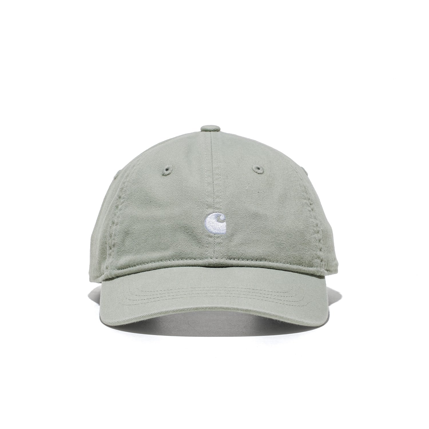 Carhartt WIP Madison Logo Cap Shady Green/White  - I0367303S3XX
