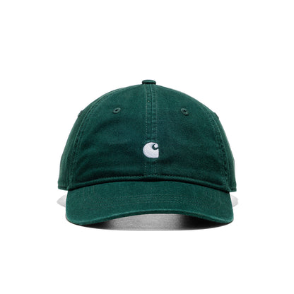 Carhartt WIP Madison Logo Cap Dark Scarab/White  - I0367303Y8XX