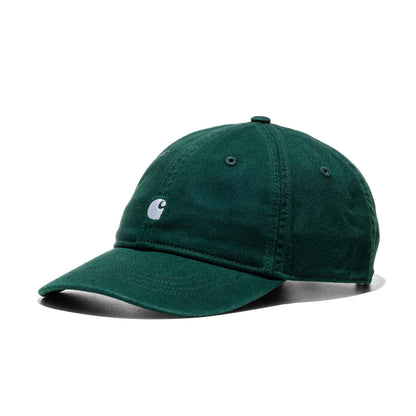 Carhartt WIP Madison Logo Cap Dark Scarab/White  - I0367303Y8XX