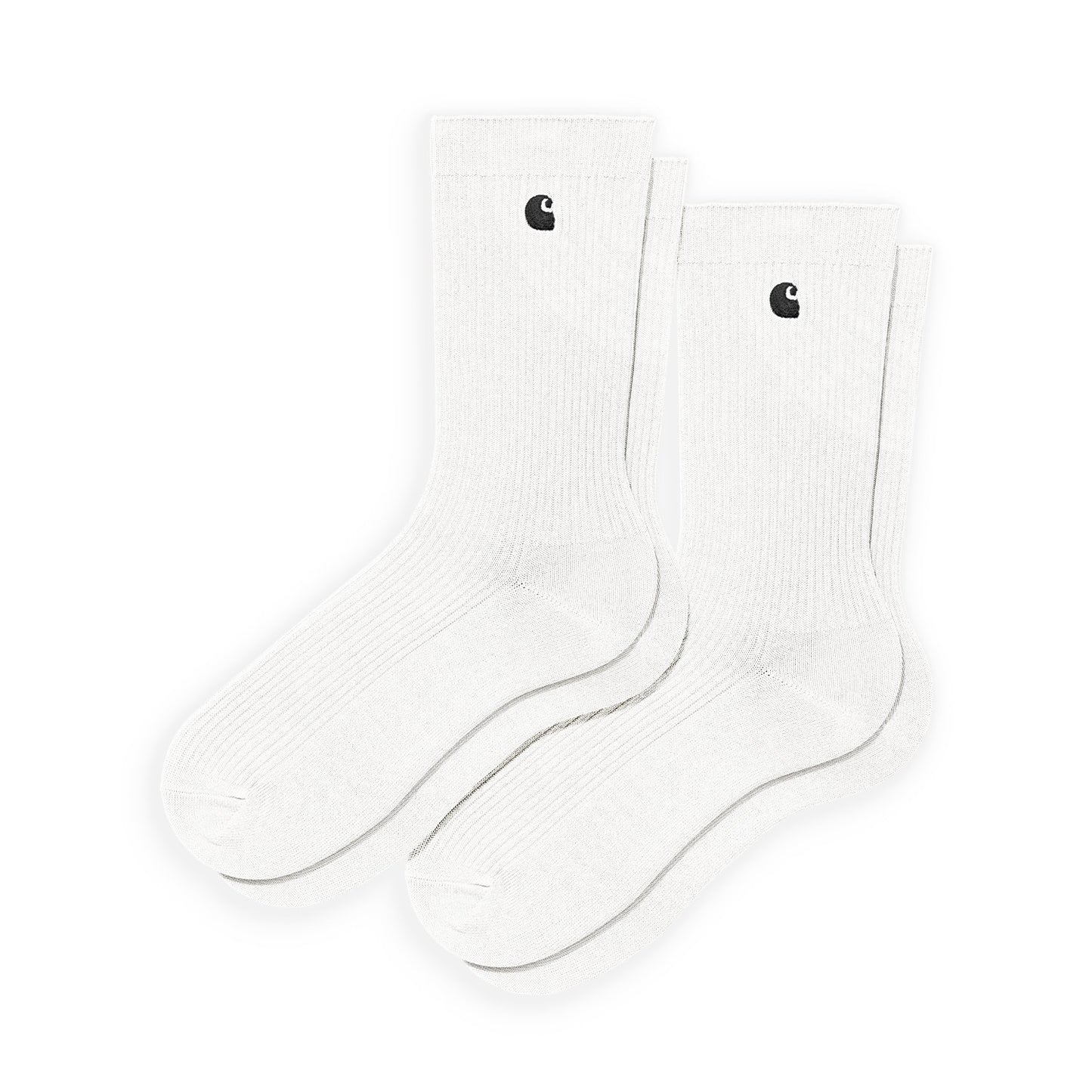 Carhartt WIP Madison Pack Socks White/Black + White/Black  - I0367501A6XX