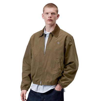 Carhartt WIP Madison Ripstop Jacket Dark Beech/Black garment  - I0368043TUGD