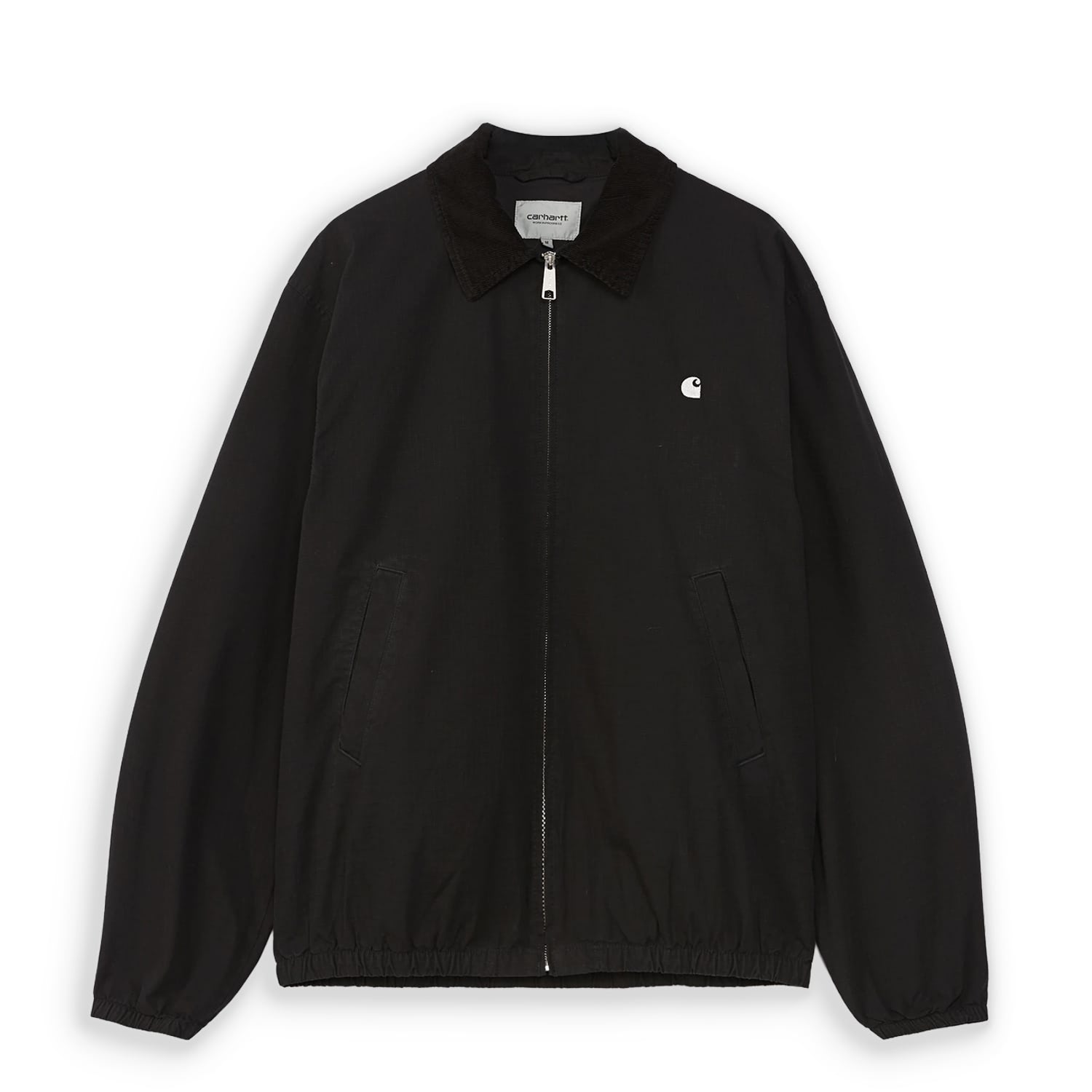 Carhartt WIP Madison Ripstop Jacket Black/Wax garment dyed  - I036804K02GD
