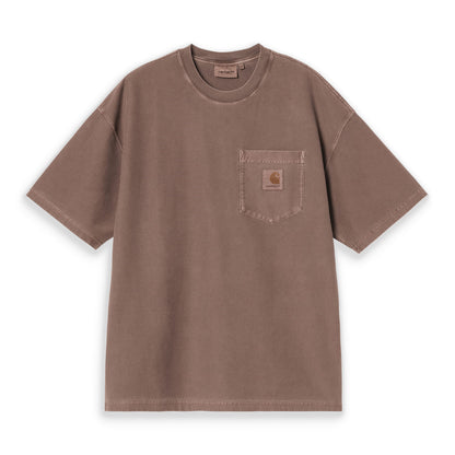 Carhartt WIP S/S Loose Pocket T-Shirt Shady Tobacco garment  - I03686347GD