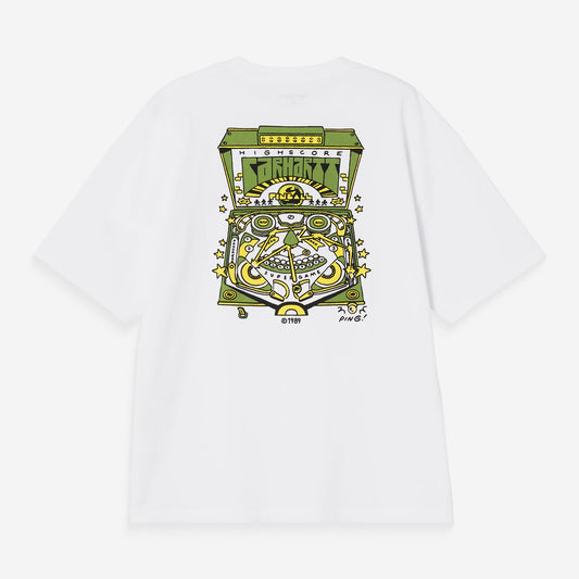 Carhartt WIP S/S Pinball T-Shirt White  - I03689102XX