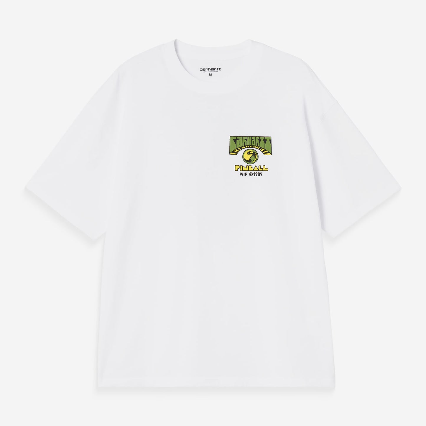 Carhartt WIP S/S Pinball T-Shirt White  - I03689102XX