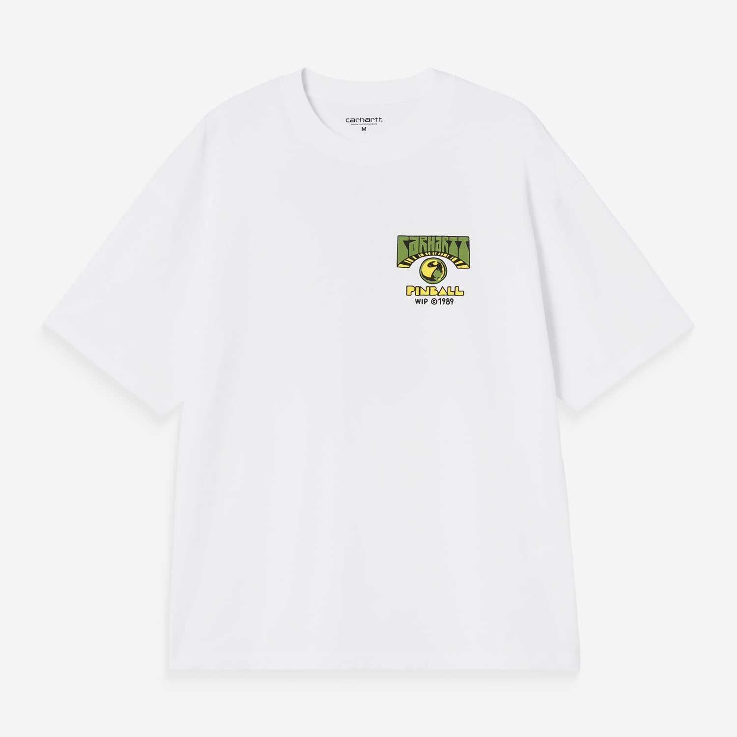 Carhartt WIP S/S Pinball T-Shirt White  - I03689102XX