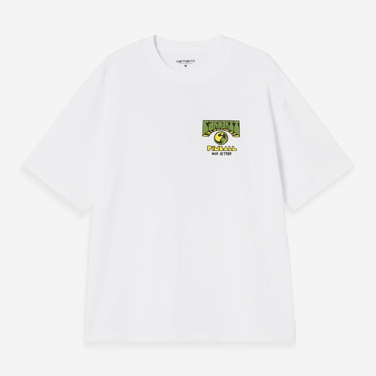 Carhartt WIP S/S Pinball T-Shirt White  - I03689102XX