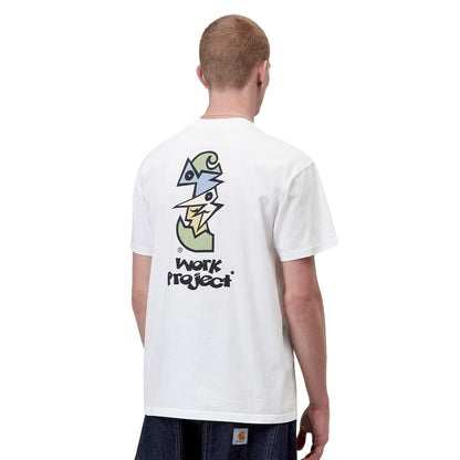 Carhartt WIP S/S Cubist T-Shirt White  - I03689602XX