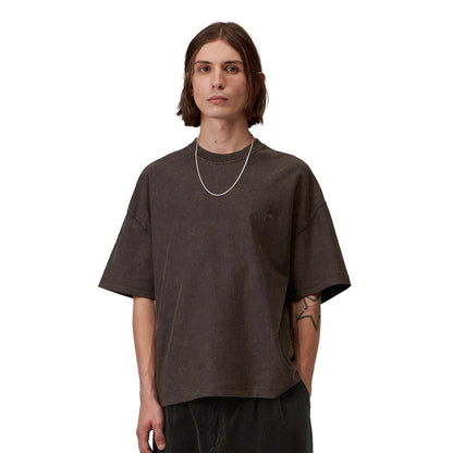 Carhartt WIP S/S Lambert T-Shirt Tobacco moon wash  - I03701647FQ