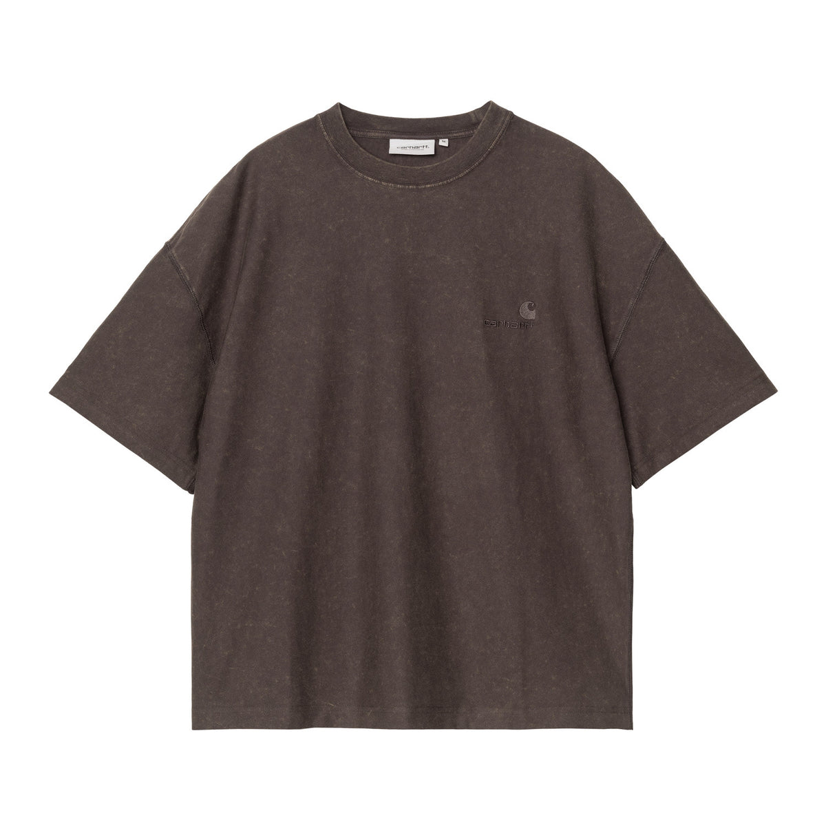 Carhartt WIP S/S Lambert T-Shirt Tobacco moon wash  - I03701647FQ