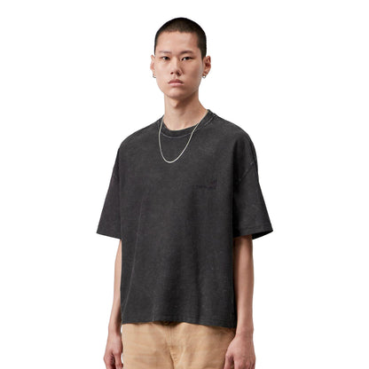 Carhartt WIP S/S Lambert T-Shirt Black moon wash  - I03701689FQ
