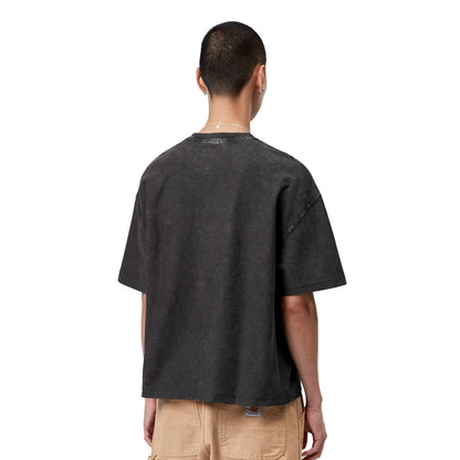Carhartt WIP S/S Lambert T-Shirt Black moon wash  - I03701689FQ