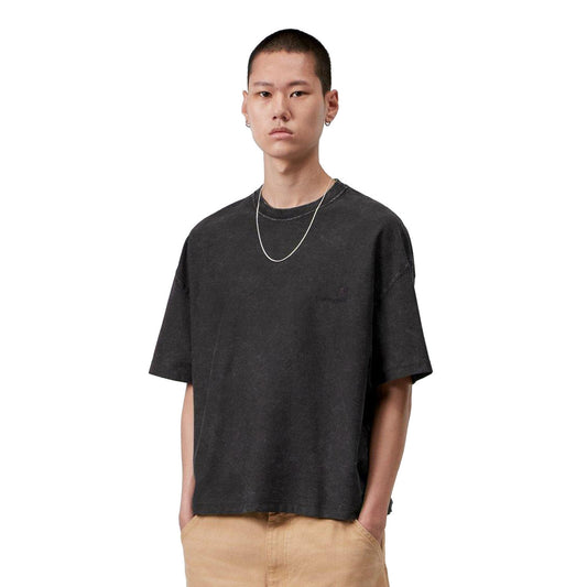 Carhartt WIP S/S Lambert T-Shirt Black moon wash  - I03701689FQ