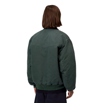 Carhartt WIP OG Santa Fe Jacket Raven/Black stone canvas  - I0370563WM4O