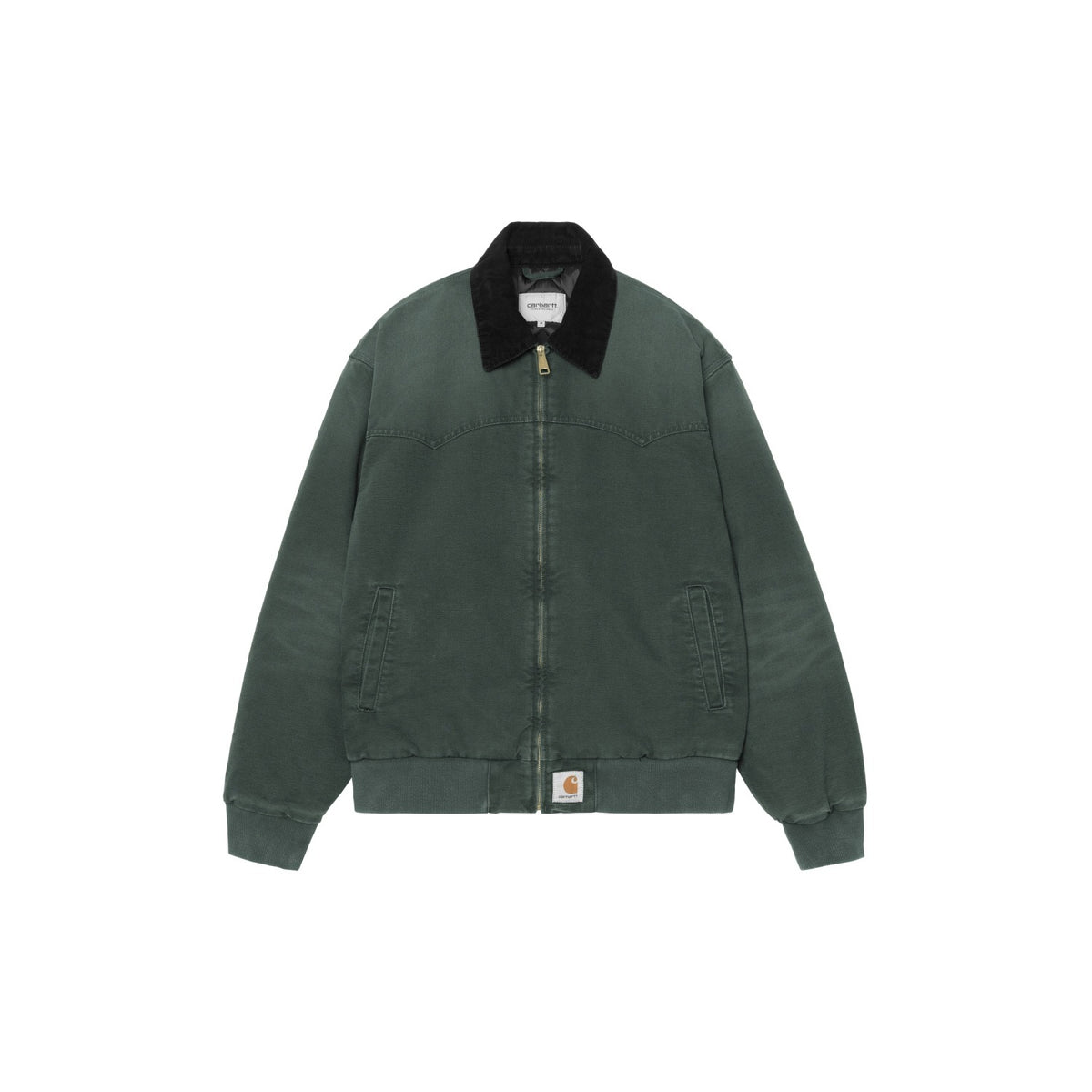 Carhartt WIP OG Santa Fe Jacket Raven/Black stone canvas  - I0370563WM4O
