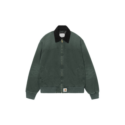 Carhartt WIP OG Santa Fe Jacket Raven/Black stone canvas  - I0370563WM4O
