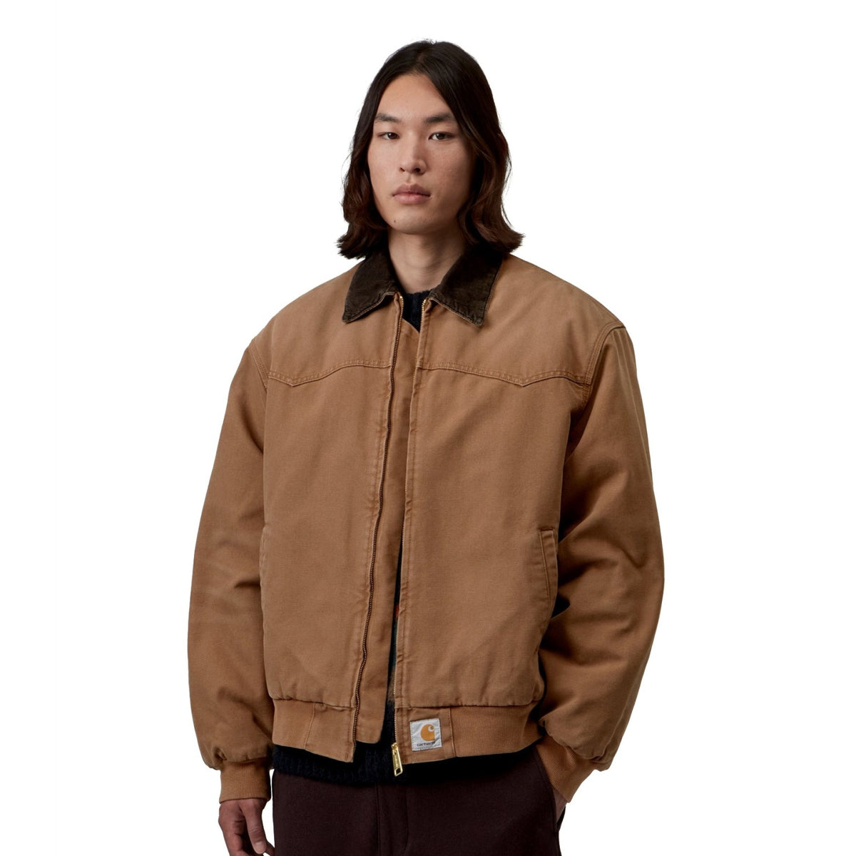 Carhartt WIP OG Santa Fe Jacket Hamilton Brown/Tobacco  - I0370563XA4O
