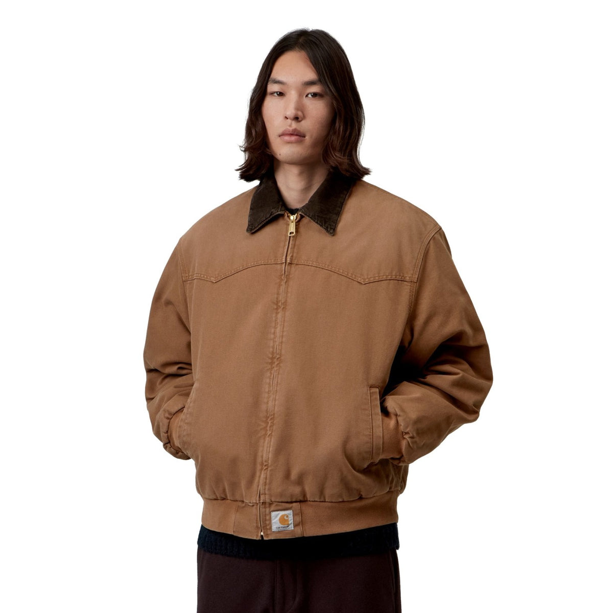 Carhartt WIP OG Santa Fe Jacket Hamilton Brown/Tobacco  - I0370563XA4O